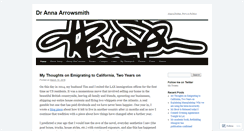 Desktop Screenshot of annaarrowsmith.com